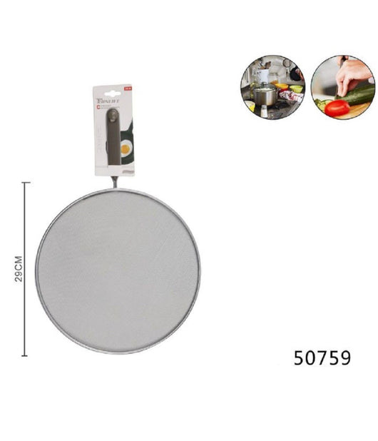 Coperchio Paraschizzi Paraspruzzi Cucina Per Padella Pentola Manico 29 Cm 50759         