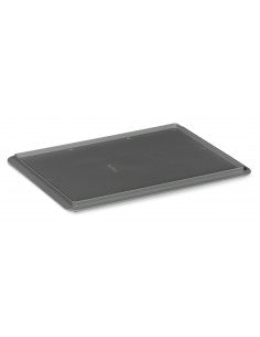 Coperchio per casse Europa 40x30 - senza ganci - colore grigio per uso industriale