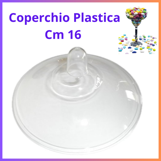 Coperchio in plastica per calici coppe festa party riutilizzabile  portaconfetti anniversario promessa di matrimonio nascita prima comunione