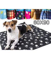 Coperta Copertina Per Animali Cani Gatti Plaid In Pile 60x90 Accessori         