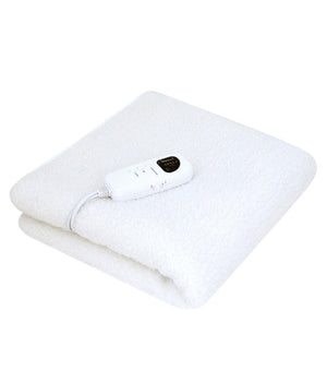 Coperta Elettrica Termica Letto Singolo In Lana Coprimaterasso Scaldaletto 60w         