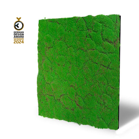 JANGAL Pannelli acustici Modulabili in FLORA sintetica ULTRAREALISTICA 52x52cm mod. FOREST GREEN
