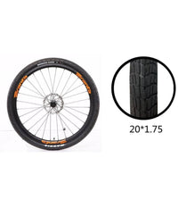 Copertone Ruota Pneumatico Gomme Per Bici Bicicletta Mtb Bike 20 à— 1.75 Zx-8102         