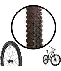 Copertone Ruota Pneumatico Gomme Per Bici Bicicletta Mtb Bike 20 à— 1.75 Zx-8102         