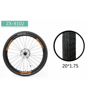 Copertone Ruota Pneumatico Gomme Per Bici Bicicletta Mtb Bike 20 à— 1.75 Zx-8102         