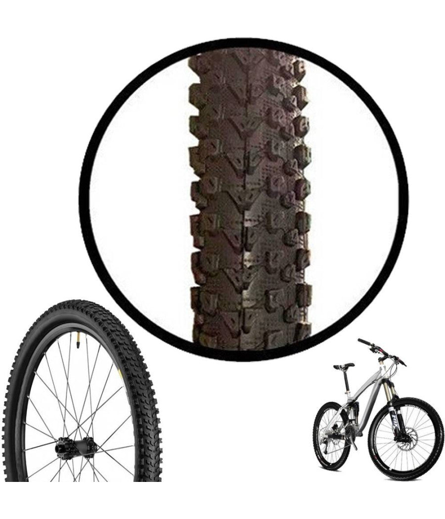 Copertone Ruota Pneumatico Gomme Per Bici Bicicletta Mtb Bike 24 à— 1.95 Zx-8105         