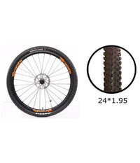 Copertone Ruota Pneumatico Gomme Per Bici Bicicletta Mtb Bike 24 à— 1.95 Zx-8105         