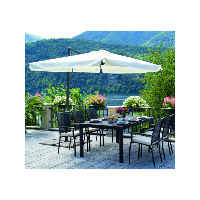 Copertura di ricambio per ombrellone MOIA Florida 3 x 2 mt, fusto antracite