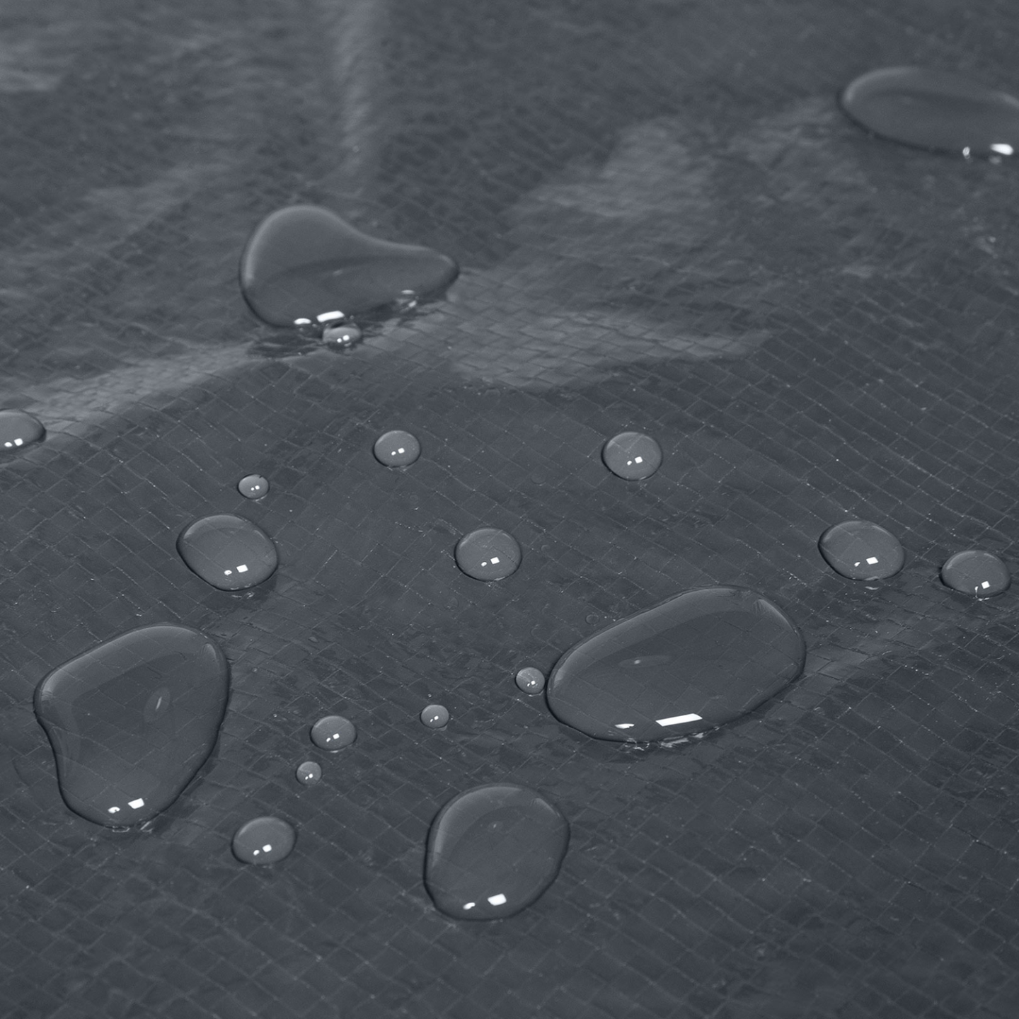 IDMarket - Copertura per tavolo da giardino rettangolare da esterno 250 x 200 x 74 cm