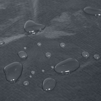 IDMarket - Copertura per tavolo da giardino rettangolare da esterno 250 x 200 x 74 cm