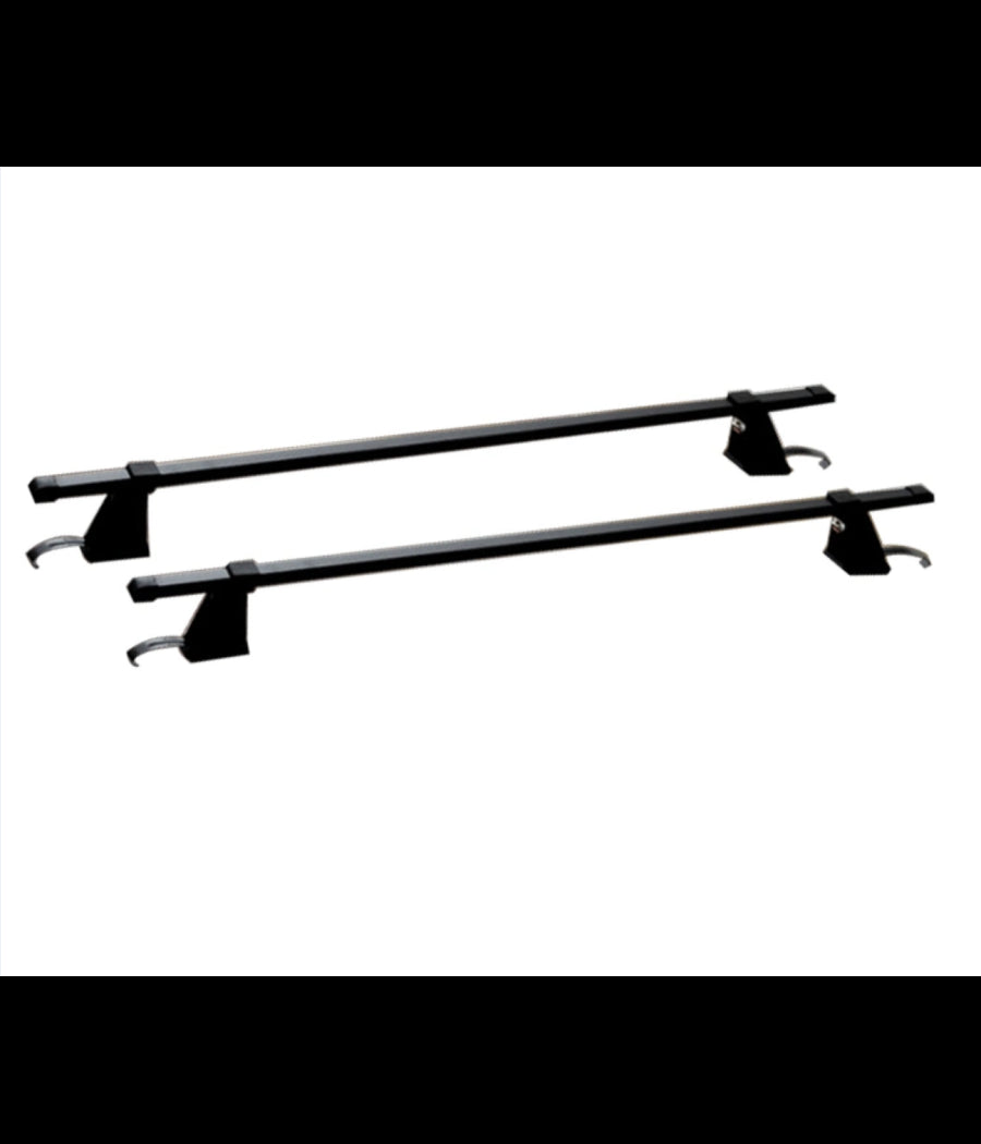 Trade Shop - Coppia Barre Portatutto Portapacchi Per Auto Universali In Alluminio Da 120 Cm -