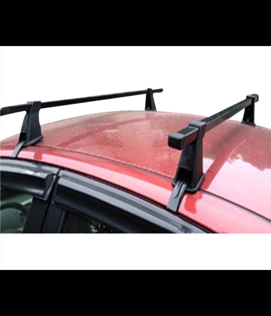 Trade Shop - Coppia Barre Portatutto Portapacchi Per Auto Universali In Alluminio Da 120 Cm -