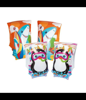 Trade Shop - Coppia Braccioli 30x15cm Aquatic Life Per Bambini 5-12 Anni 2 Assortiti 32102 -