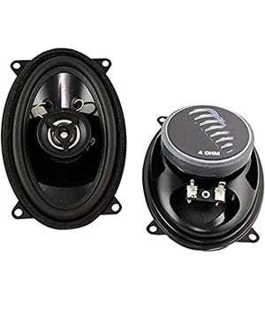 Coppia Di Altoparlanti A Incasso 2 Vie Coassiali Casse Autoradio 9x15cm 300 Watt         