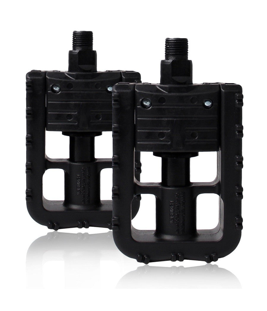 Coppia Di Pedali Bicicletta Con Riflettori Laterali Attacco Universale Xc-2513         