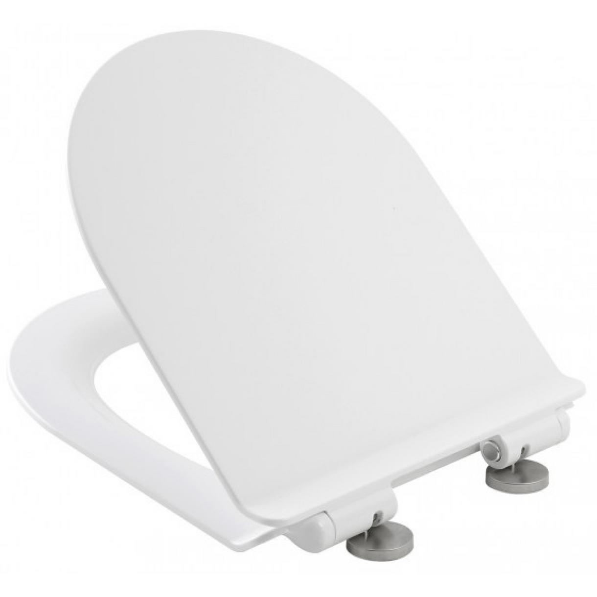 Coppia Di Sanitari Sospesi Senza Brida Bianco Lucido "T-Slim"