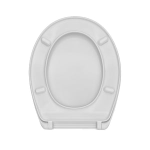 Coppia di sanitari sospesi wc copriwater soft close e bidet serie Karla