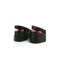 Coppia Di Solette Alza Tacchi Tacco Per Uomo Nero Alzatacco Per Scarpe Altezza         