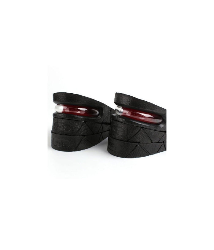 Coppia Di Solette Alza Tacchi Tacco Per Uomo Nero Alzatacco Per Scarpe Altezza         