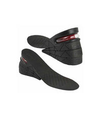 Coppia Di Solette Alza Tacchi Tacco Per Uomo Nero Alzatacco Per Scarpe Altezza         