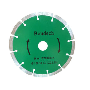 Coppia 2X Dischi Diamantati  150Mm Per Scanalatrice Scanalatore Disco Di Taglio Tracciatrice Muro Cartongesso