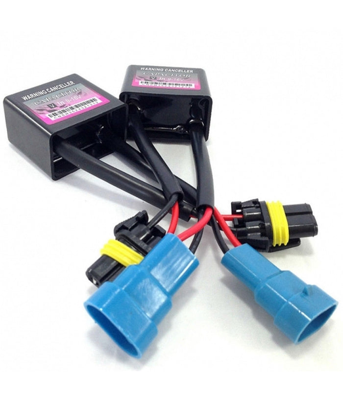 Coppia Filtri Anti Sfarfallio Errori Warning Canceller Canbus Kit Xenon Bixenon         