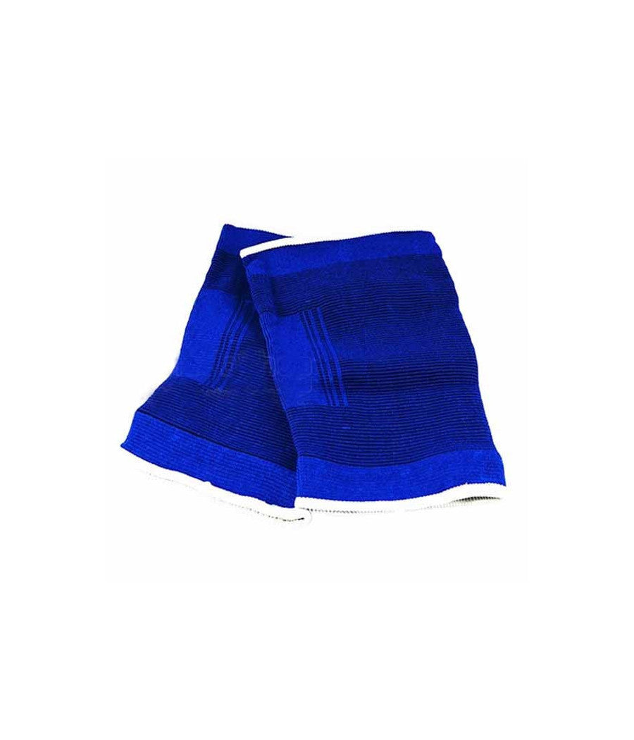 Coppia Ginocchiere Fascia Elastica Anallergica Lavabile Fitness Sport Palestra         