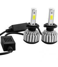Coppia Lampada 4s Faro Headlight H1 6000k Led 28w Bulbi Ricambi Luce Auto Camper         