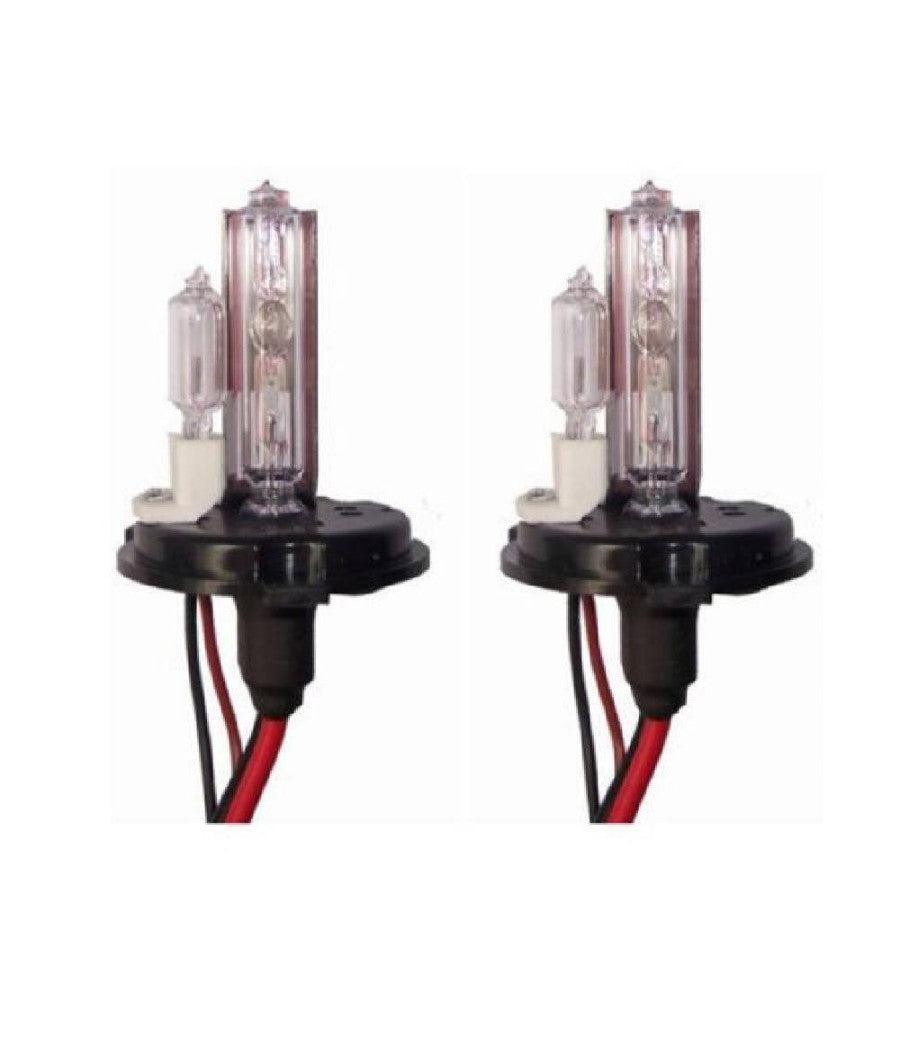Coppia Lampade Bulbi Kit Xeno H4-2 Lampadina Auto Luce Ricambio Anabbagliante         