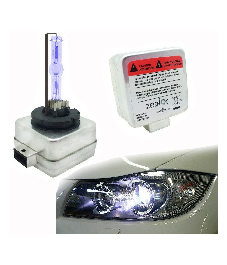 Coppia Lampade Lampadine D1s / D1c Xenon 35w 6000k Bulb Per Auto Antiurto         
