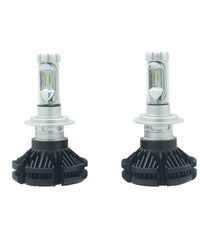 Coppia Lampade Led Auto Fari H7 X3 Kit Lampadine 50w 6000 Lumen Ip67         