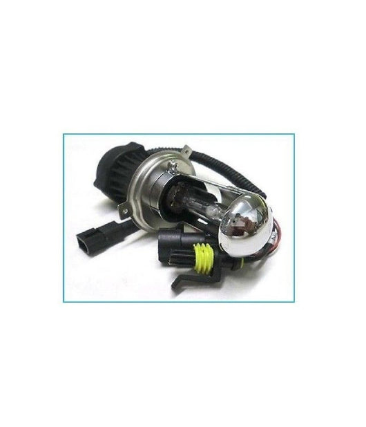 Coppia Lampade Per Fari Auto H4-3 Bixenon Kit 12v 35w 6000k Con Cablaggio         