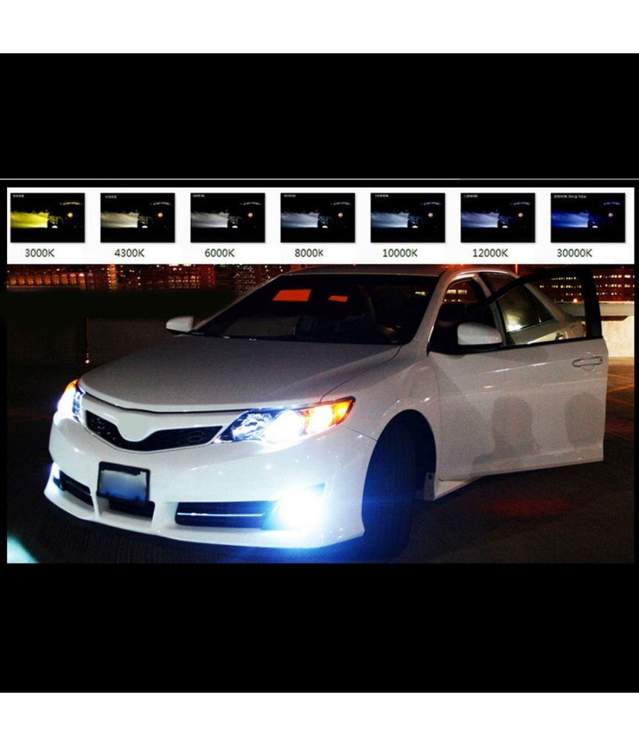 Coppia Lampade Xenon Xeno Hid Ricambio Kit H1 6000k Per Auto Camper         