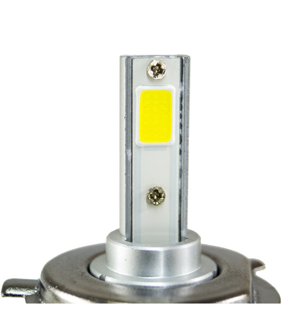Coppia Lampadine Auto Moto 30w 6000k Bianco Freddo Cob C1 H4 Led 3000lm         