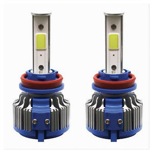 Coppia Lampadine Led Auto Faro Macchina H11 Luce Bianca 6000k 360° Maxtech 360-h11         