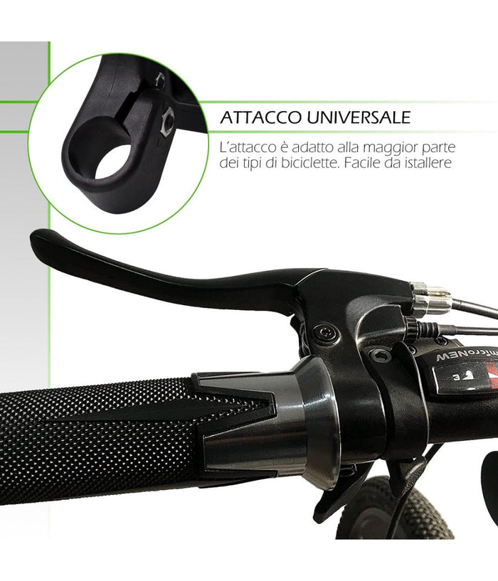 Coppia Leve Freni In Resina Composta Per Bicicletta Attacco Universale Xc-1642         