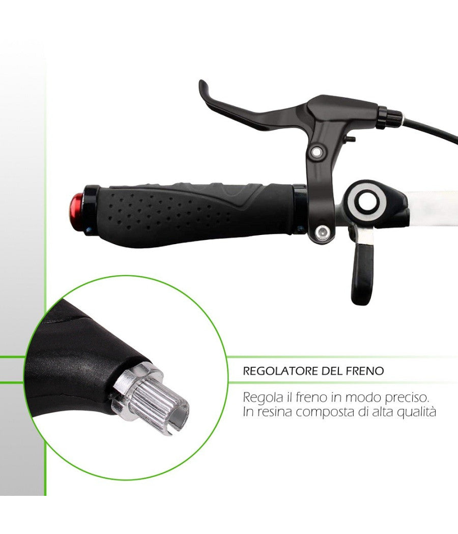 Coppia Leve Freni In Resina Composta Per Bicicletta Attacco Universale Xc-1642         