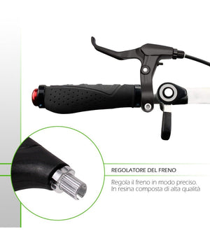 Coppia Leve Freni In Resina Composta Per Bicicletta Attacco Universale Xc-1642         
