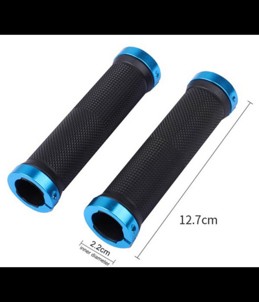 Coppia Manici Manopole Universali Manubrio Antiscivolo Per Bicicletta Bici Mtb         
