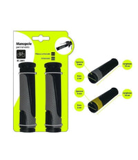 Coppia Manopole Per Manubrio Sterzo Bici Bicicletta Universale Bicolore Xc-2601         