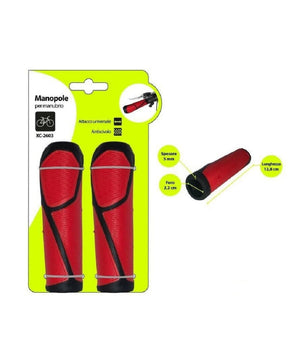 Coppia Manopole Per Manubrio Sterzo Bicicletta Universale Antiscivolo Xc-2603         
