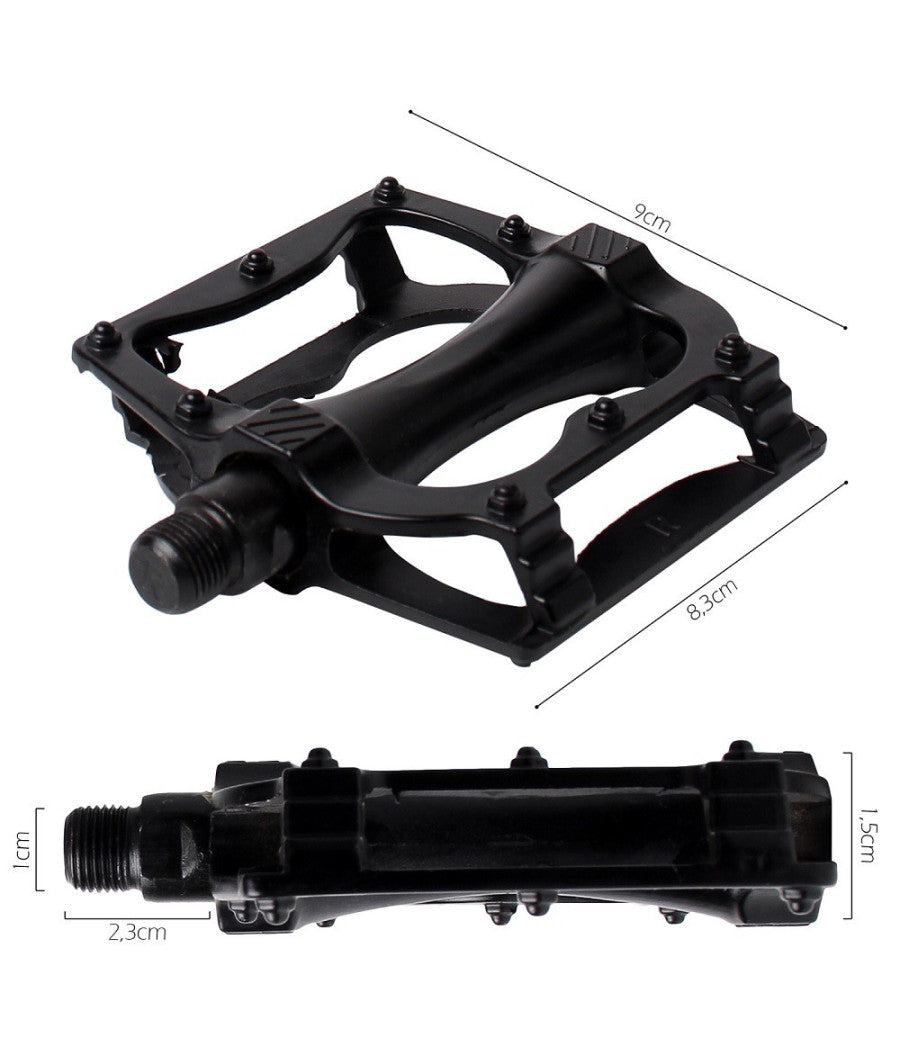 Coppia Pedali Per Bici Bicicletta In Lega Di Alluminio Attacco Universale Xc-2515         