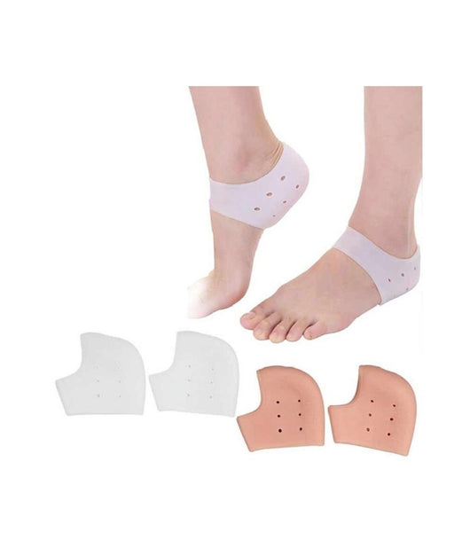 Coppia Protezione Silicone Gel Salva Tallone Plantari Sottopiede Scarpe Tacchi         