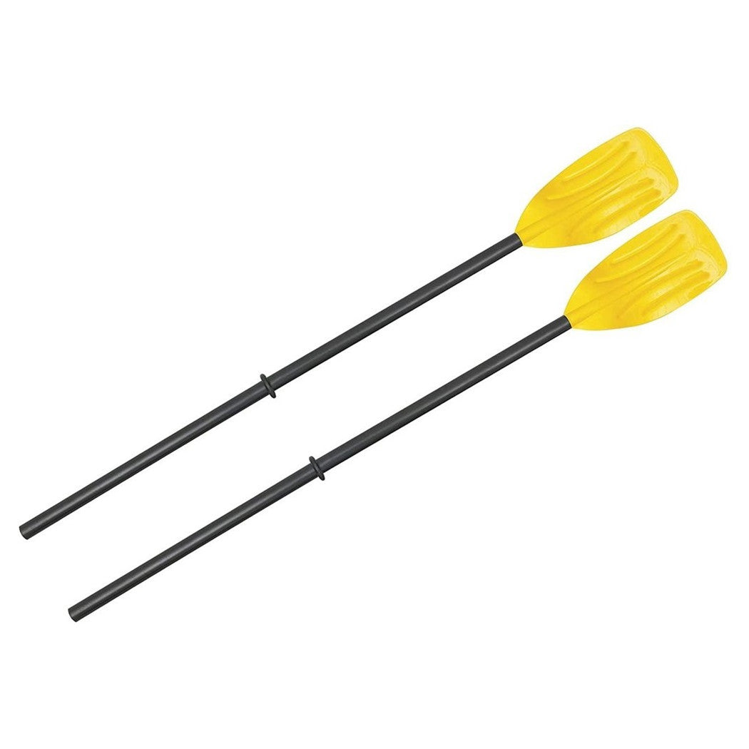 Trade Shop - Coppia Remi 124 Cm Pagaia Struttura A 3 Sezioni Facili Da Montare Taglia Unica 62015 -