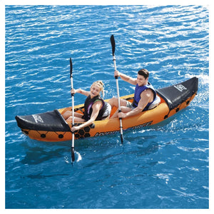 Trade Shop - Coppia Remi Pagaia Asta In Alluminio Raccordi Pale Per Gommone Da 145/218 Cm 62064 -