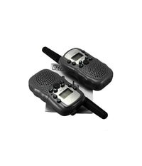 Coppia Ricetrasmittenti Walkie Talkie 2 Multi Canali Wireless 5 Km Torcia T-388         