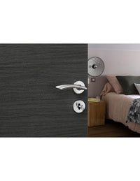 Coppia borchie, rosetta tonda Luxor Ø 50mm foro per chiave, cromo lucido - FROSIO BORTOLO