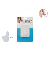 Coppia Separadita Anatomico Silicone Cura Protezione Dita Piedi 3 X 4.5 Cm 66775         