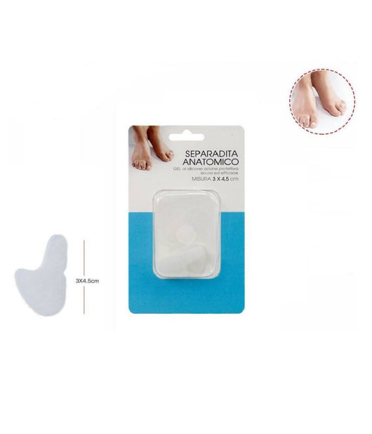 Coppia Separadita Anatomico Silicone Cura Protezione Dita Piedi 3 X 4.5 Cm 66775         