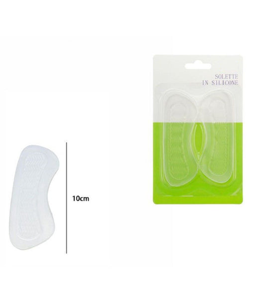 Coppia Solette In Gel Di Silicone Morbido Cura Protezione Del Piede 10 Cm 67280         